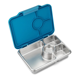 Yumbox Prêt RVS 4 vakken Normandy Blue