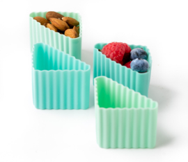 Lekkabox® Bento Triangle Cups Pastel