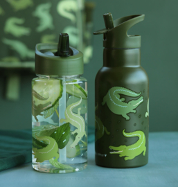 A Little Lovely Company Drinkfles Krokodillen