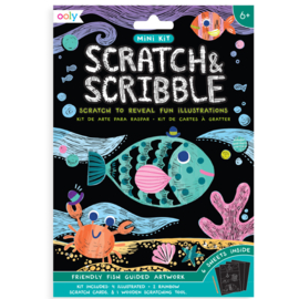 Ooly Scratch & Scribble Friendly Fish