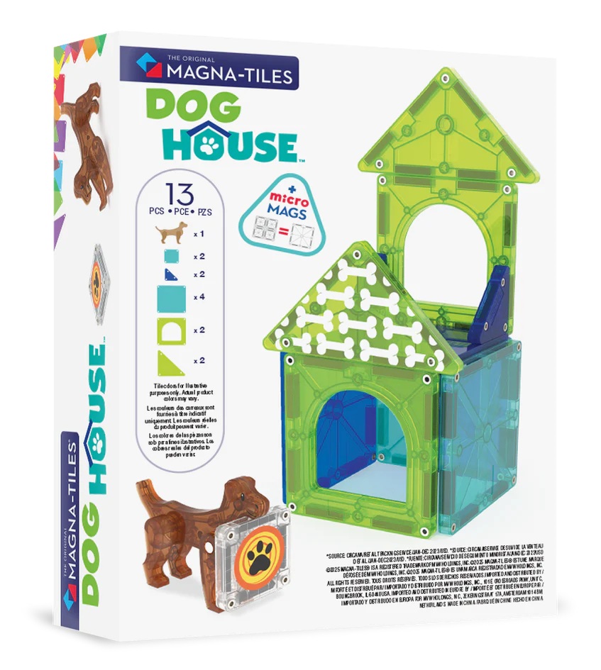 MAGNA-TILES® Dog House 13 stuks