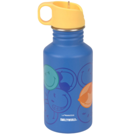Lässig Drinkfles RVS SmileyWorld® Electric Blue