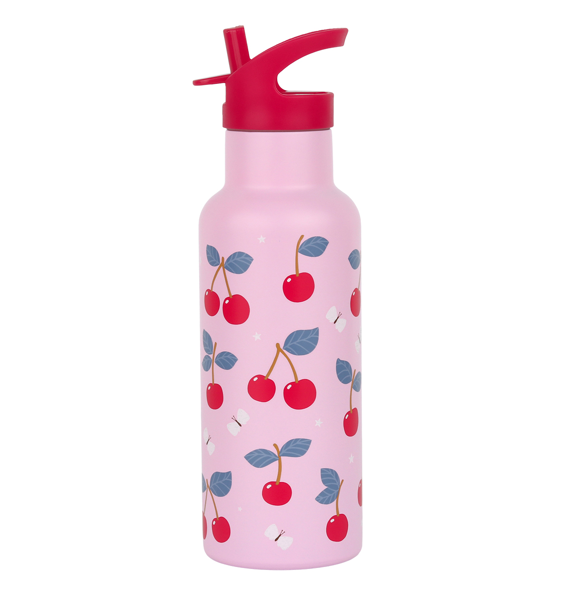 A Little Lovely Company Drinkfles Kersen RVS XL