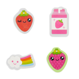 Ooly Geurende Potloodtopper Gummen Aardbei