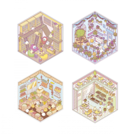Janod Cosy Stickers - Little Shops