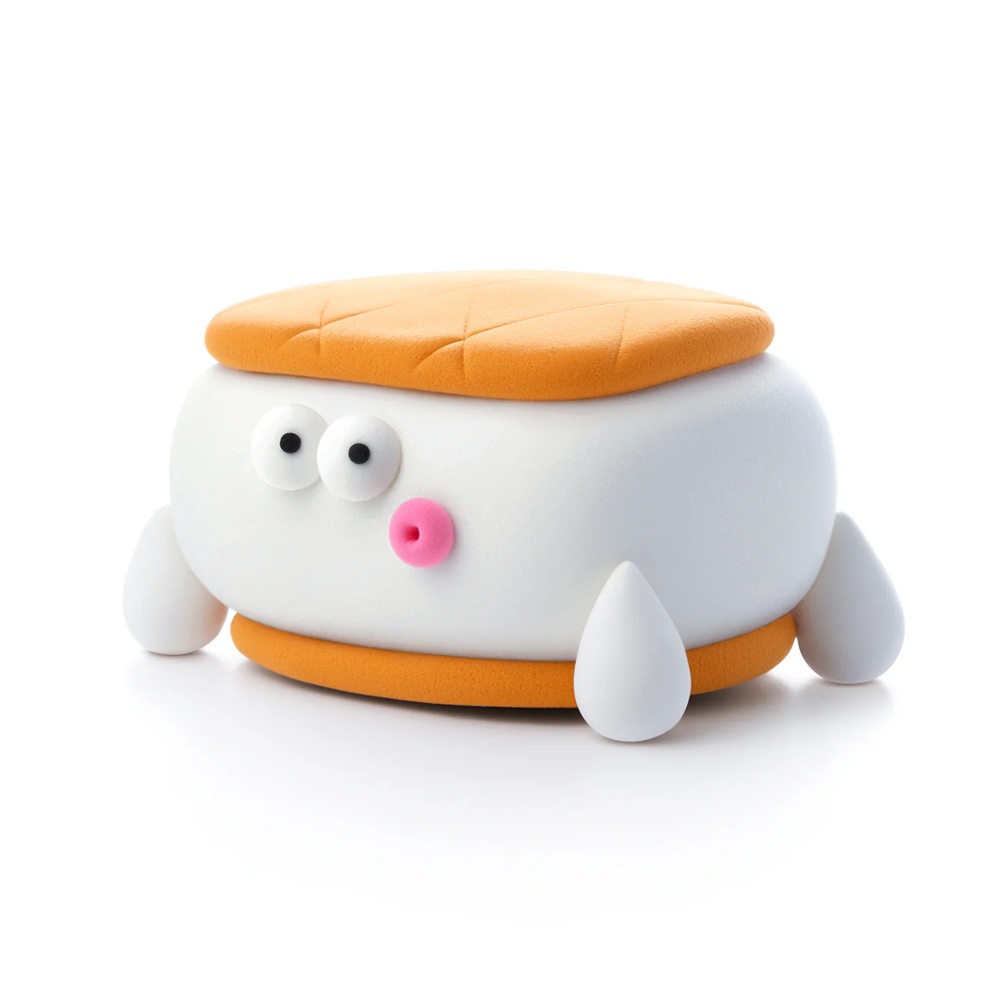 Hey Clay Boetseerklei Nice Ice Cream Yeti Sandwich, Scoopanauts & Flip Cone - 3 figuren