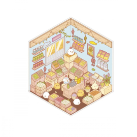 Janod Cosy Stickers - Little Shops