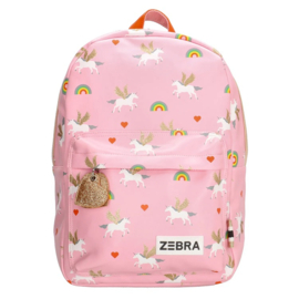 ZEBRA Rugzak Unicorn Love Pink - M