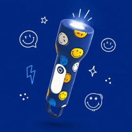 MOB Glowy Smiley World - Blauw
