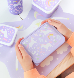A Little Lovely Company RVS Lunchbox Unicorn Dreams
