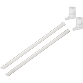 CamelBak Eddy+ Bite Valve & Straw Clear 2-pack