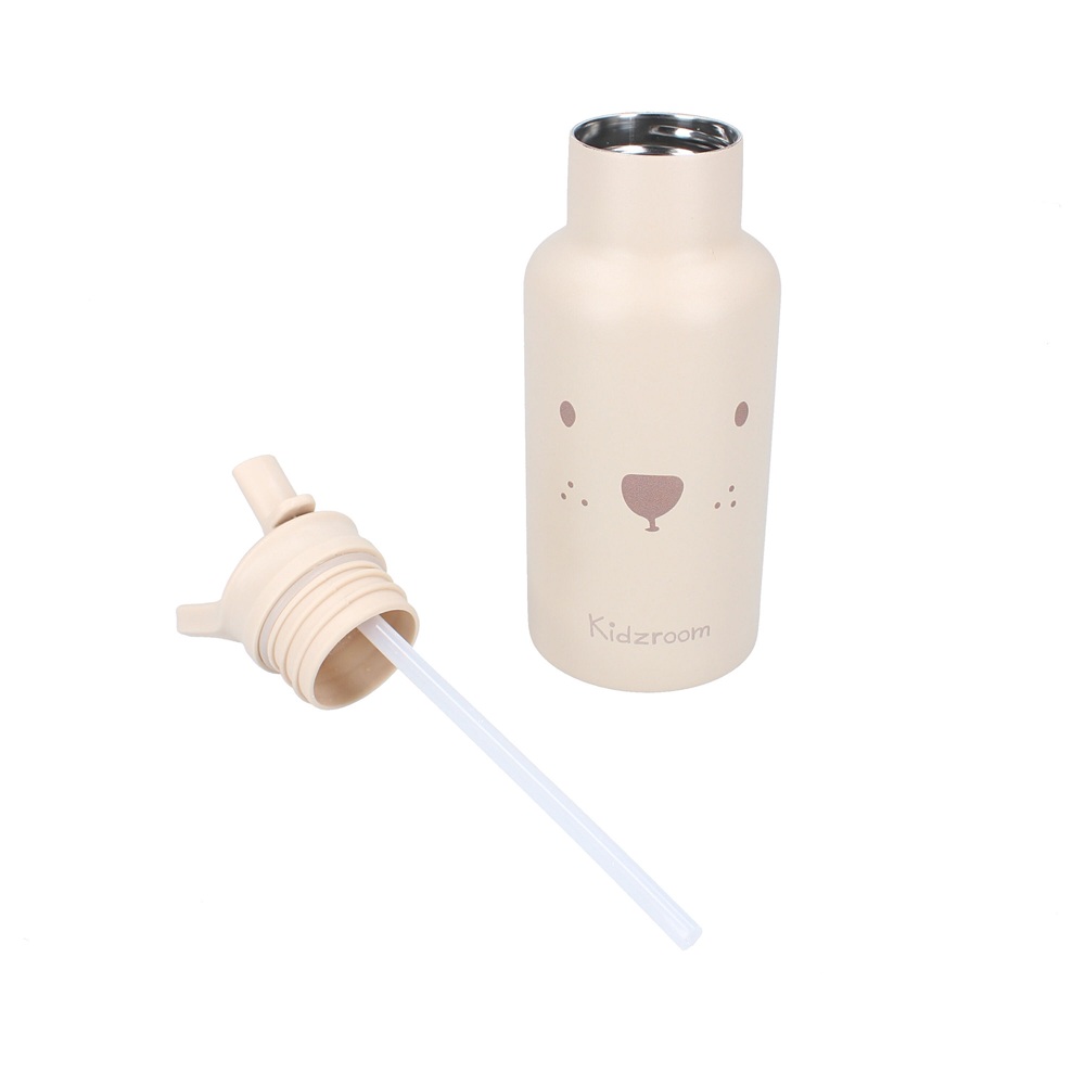 Kidzroom Drinkfles Beary Excited RVS