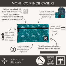 MontiiCo Etui XL Dinosaur Land