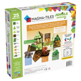 MAGNA-TILES® Jungle Animals 25 stuks