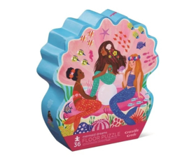 Crocodile Creek Vloerpuzzel Mermaid Dreams - 36 stukjes
