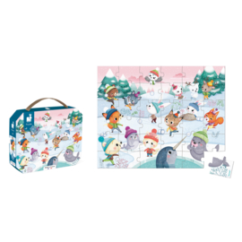 Janod Puzzel Sneeuwfeest - 36 stukjes