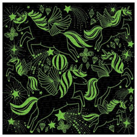 Mudpuppy Glow in the Dark Puzzel Unicorn Illuminated - 300 stukjes