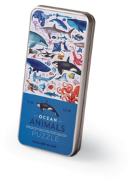 Crocodile Creek Puzzel Ocean Animals - 150 stukjes