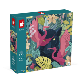 Janod Puzzel Mysterieuze Panter - 500 stukjes