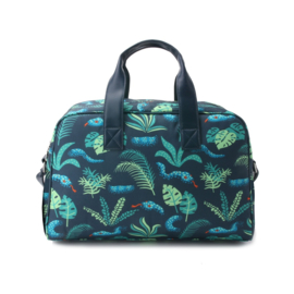 YLX Freek Vonk Blossom Duffel Bag Slangen Dark Slate