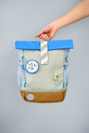 Lässig Mini Rolltop Rugzak Sunny Explorer Green/Blue