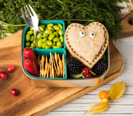 Lekkabox® Sandwich Snijders Hart en Bloem