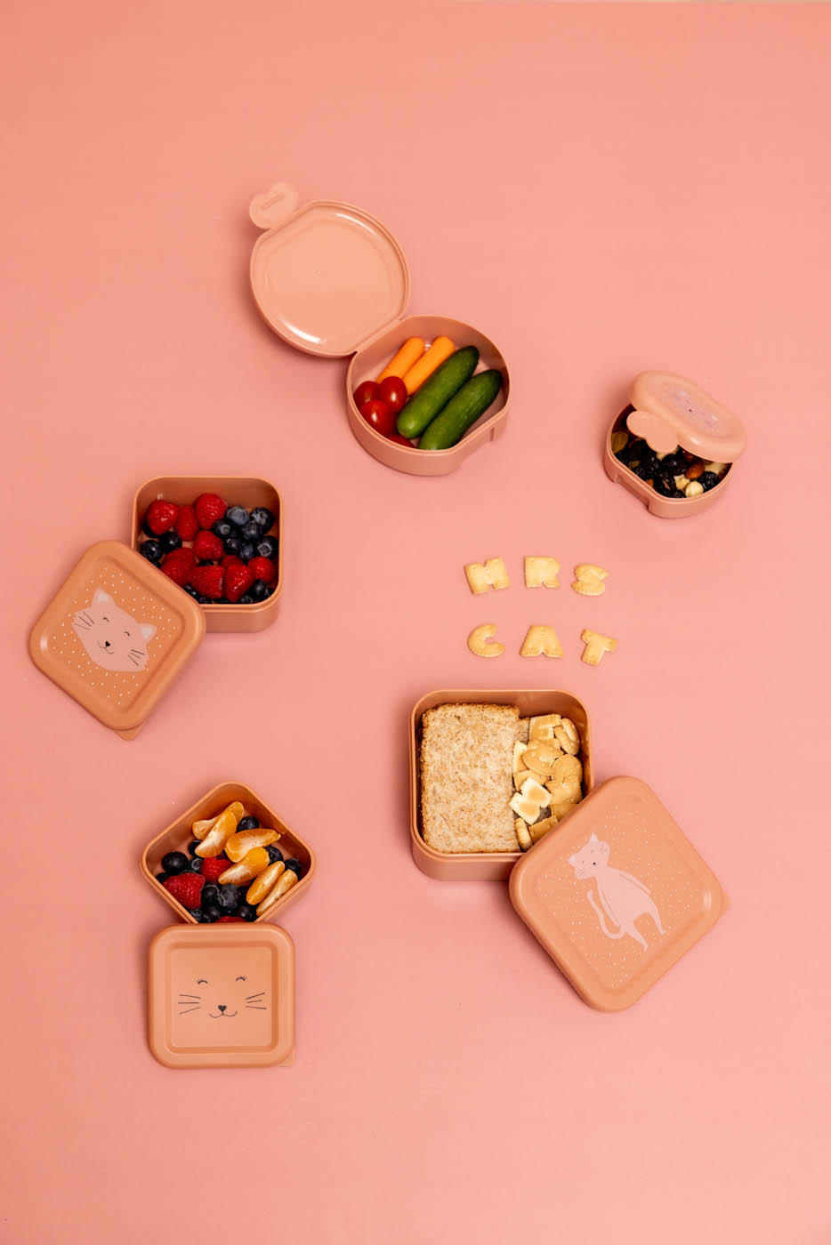 Trixie Snackboxen Set 2-delig Mrs. Cat