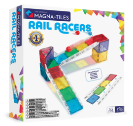 MAGNA-TILES® Rail Racers Set 33 stuks