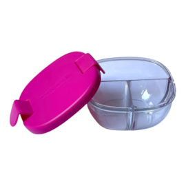 Yumbox Snack Bowl 3 vakken Raspberry Pink