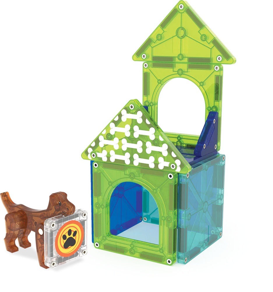 MAGNA-TILES® Dog House 13 stuks