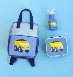 A Little Lovely Company Kleine RVS Drinkfles Kiepwagen