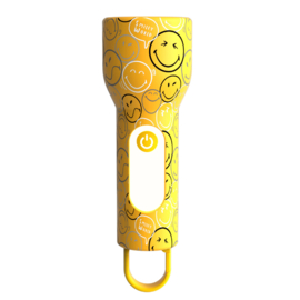 MOB Glowy Smiley World - Geel