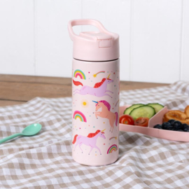 Rex London Drinkfles RVS 500 ml Unicorn