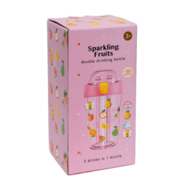 Petit Monkey Drinkfles Sparkling Fruits