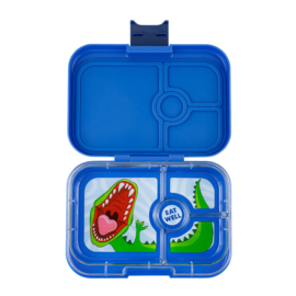 Yumbox Panino 4 vakken Surf Blue - Dinosaur