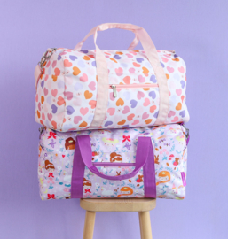 A Little Lovely Company Weekendtas Hartjes