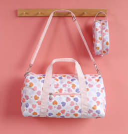 A Little Lovely Company Weekendtas Hartjes