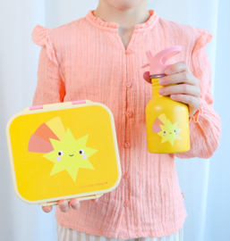 A Little Lovely Company Kleine RVS Drinkfles Vallende Ster