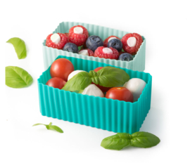 Lekkabox® Bento Rechthoekige Cups Ocean