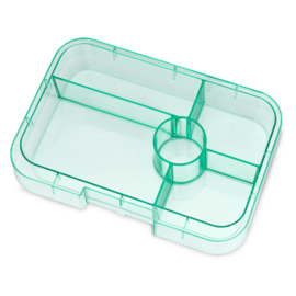 Yumbox Tapas XL Tray 5 vakken Clear Aqua