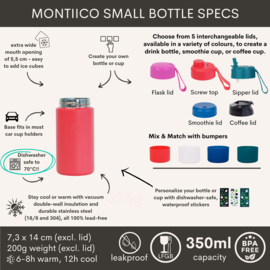 MontiiCo Fusion Universele Thermosfles 350 ml Watermelon