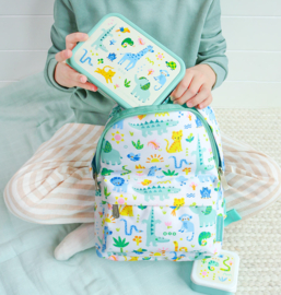 A Little Lovely Company RVS Lunchbox Jungle