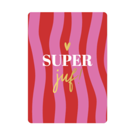 KP® Cadeaukaartje Super Juf!