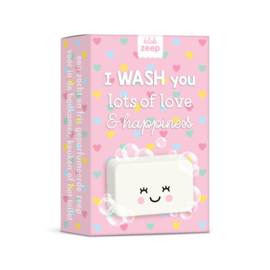 Studio Schatkist Zeep  - I WASH you lots of love & happiness