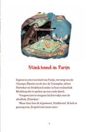 Stinkhond in Parijs