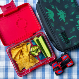 Yumbox Snack 3 vakken Wow Red - Shark