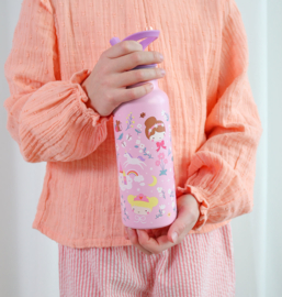 A Little Lovely Company Drinkfles Prinsessen RVS XL