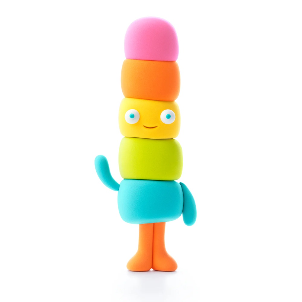 Hey Clay Boetseerklei Nice Ice Cream Windy Sprinkle, Choco Pop & Warm Ice - 3 figuren