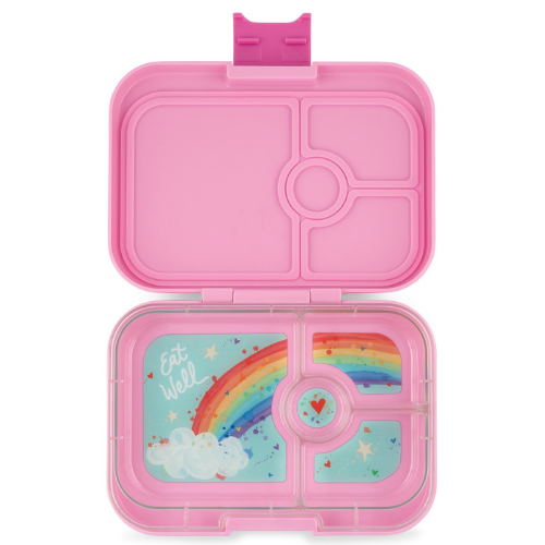 Yumbox Panino 4 vakken Power Pink - Rainbow