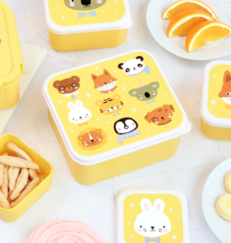 A Little Lovely Company Lunch- en Snackboxen Dierenvriendjes